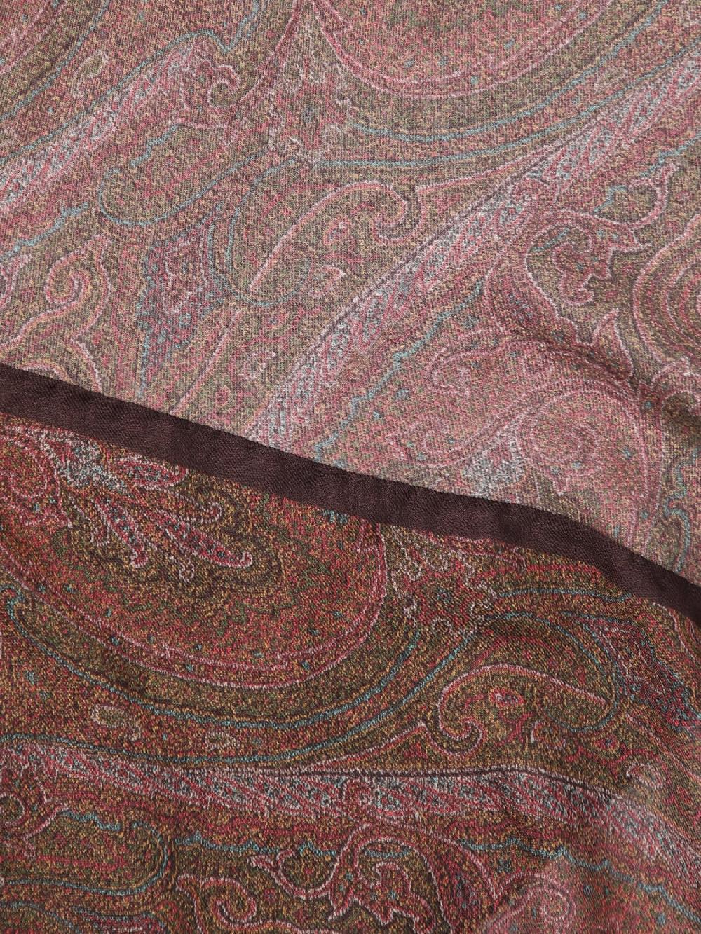 Giglio Sciarpa Paisley Etro in modal e cashmere jacquard Italia