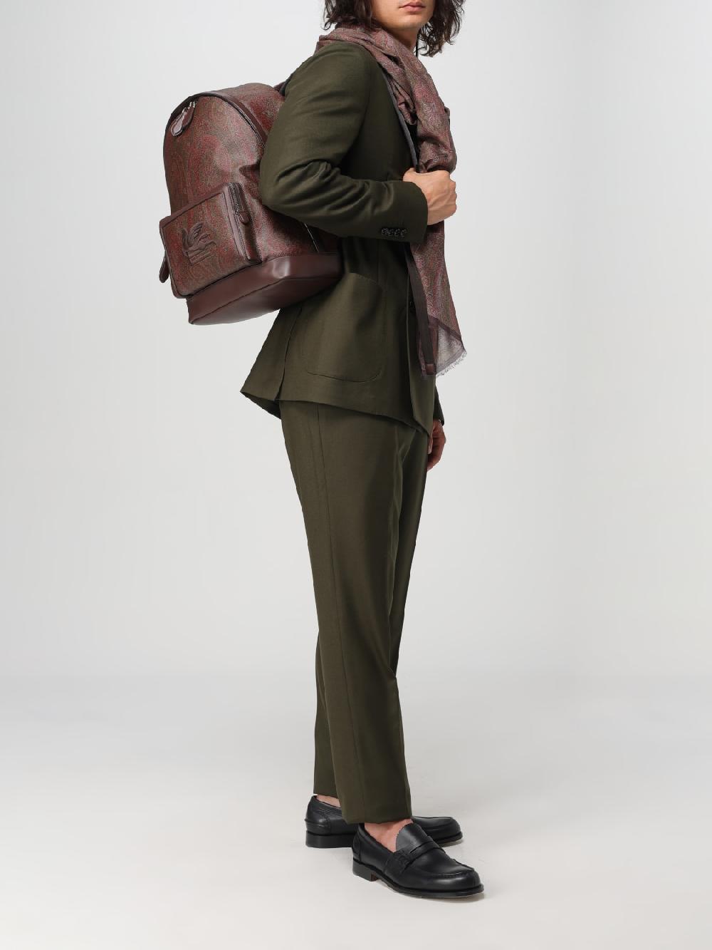 Giglio Sciarpa Paisley Etro in modal e cashmere jacquard Italia