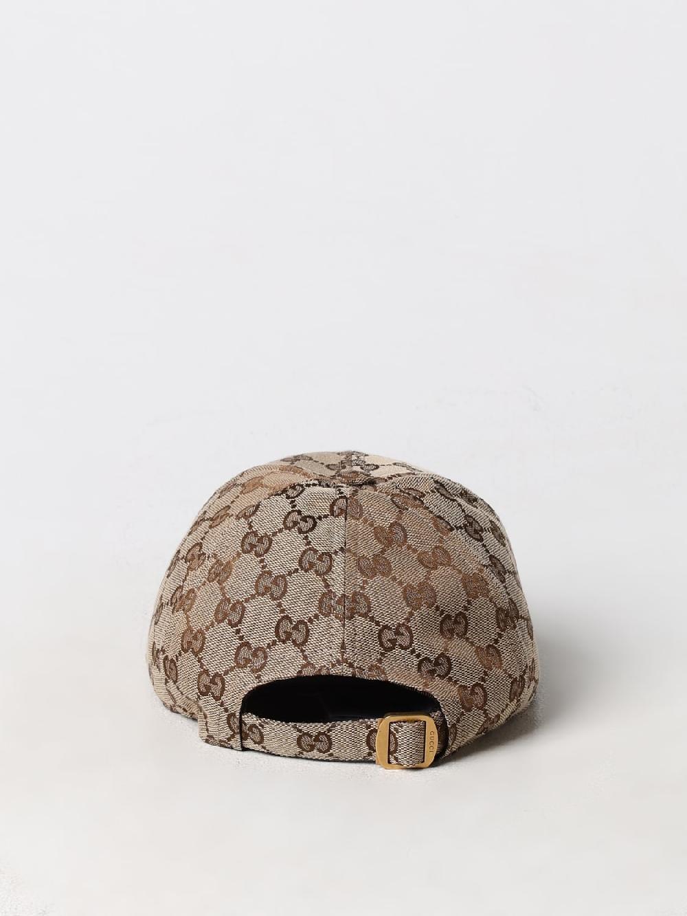 Giglio Cappello Gucci in misto cotone con monogram GG jacquard Offerta