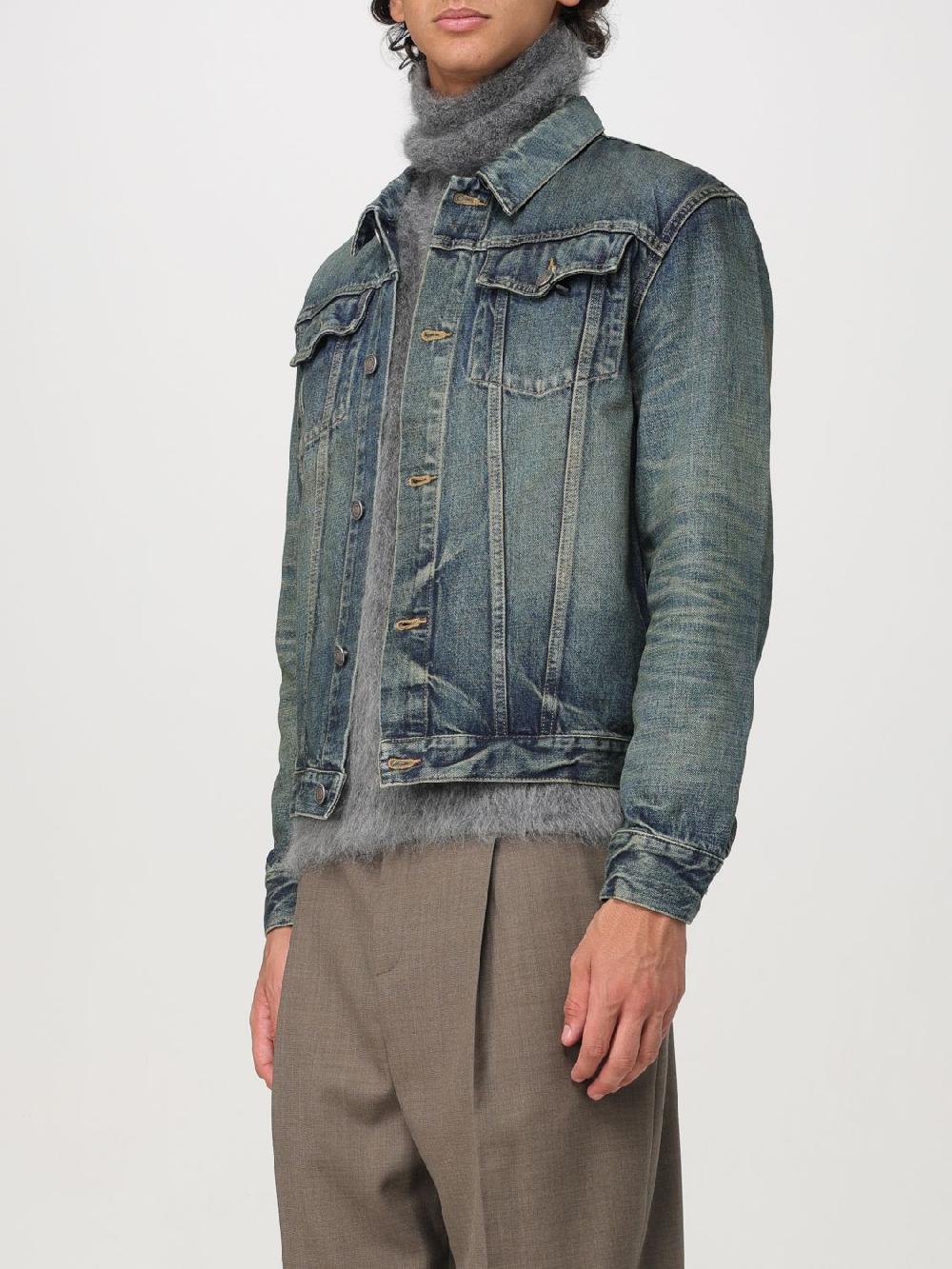 Giglio Giubbotto Saint Laurent in denim Black Friday