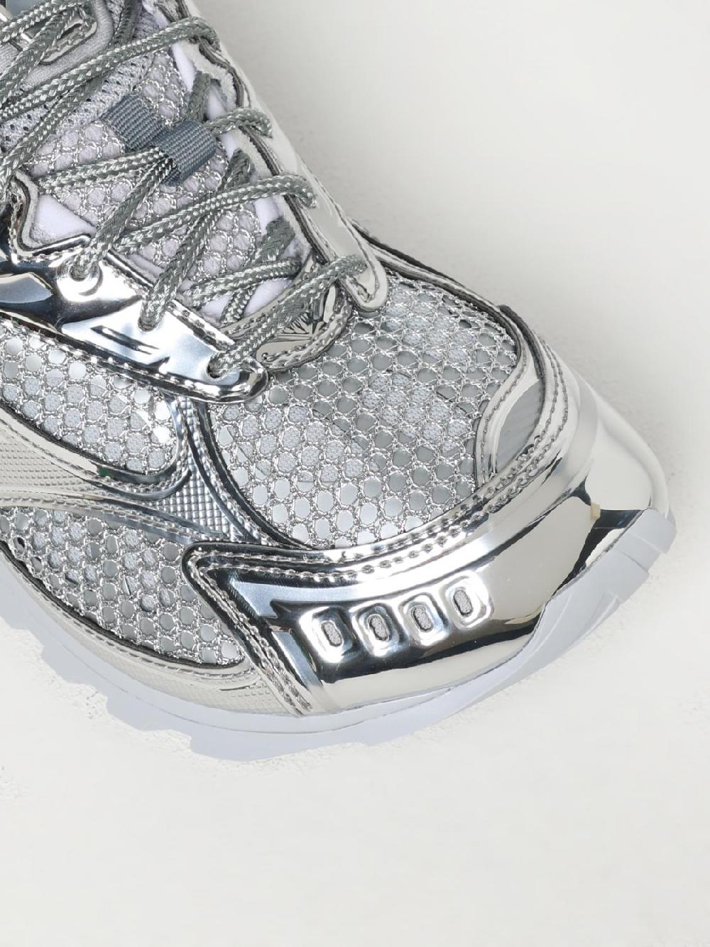 Giglio Sneakers Orbit Bottega Veneta in mesh e pelle sintetica laminata Smaltimento dello stoccaggio
