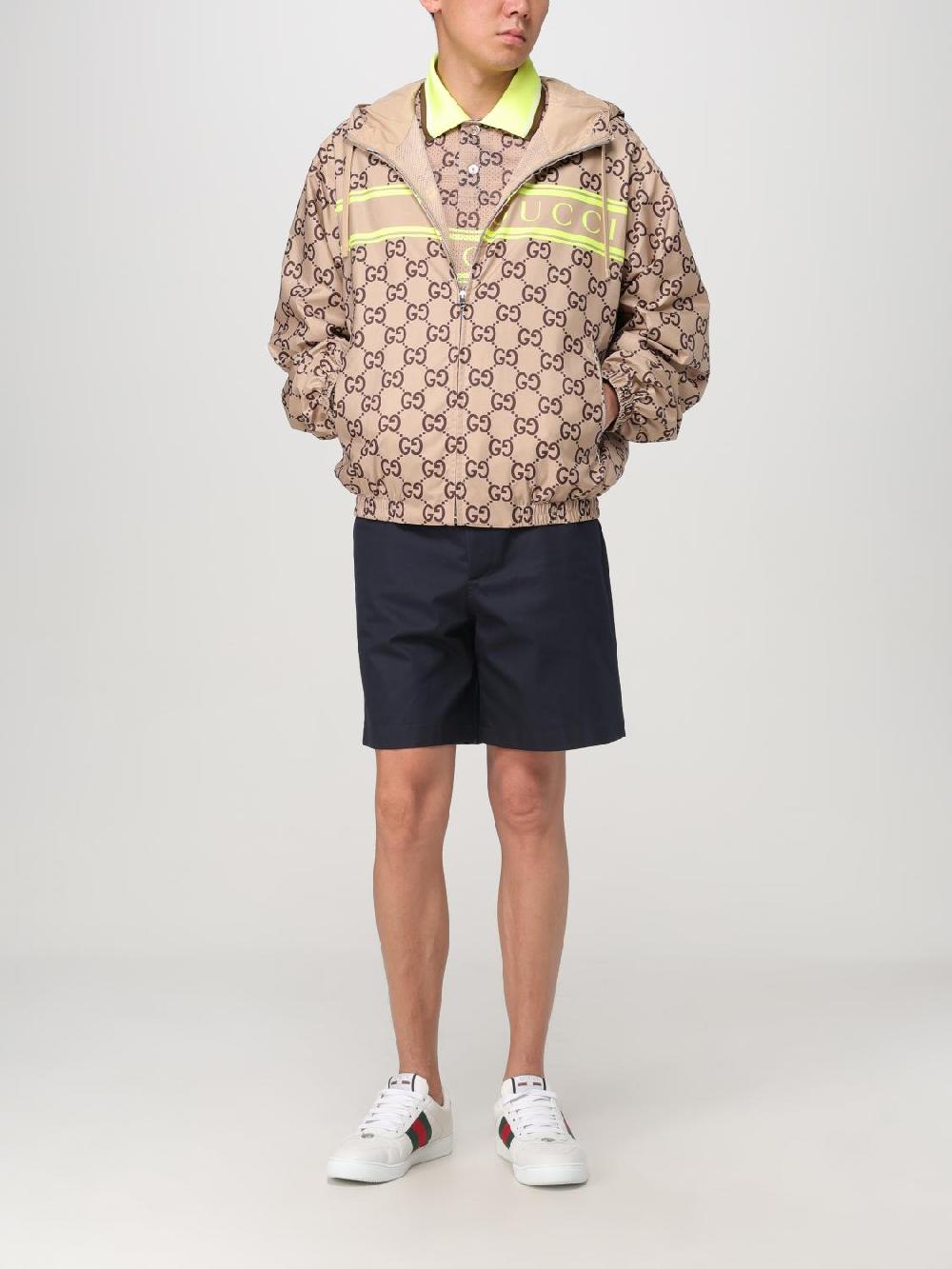 Giglio Giacca Gucci in nylon con monogramm all-over Lightning offer