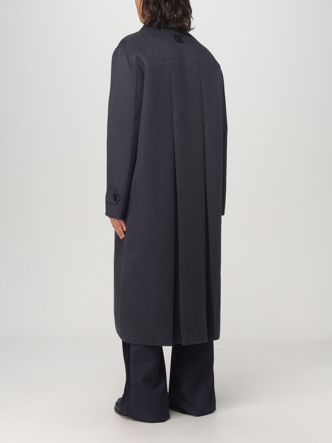 Giglio Cappotto Fendi in lana vergine Nuovi prodotti