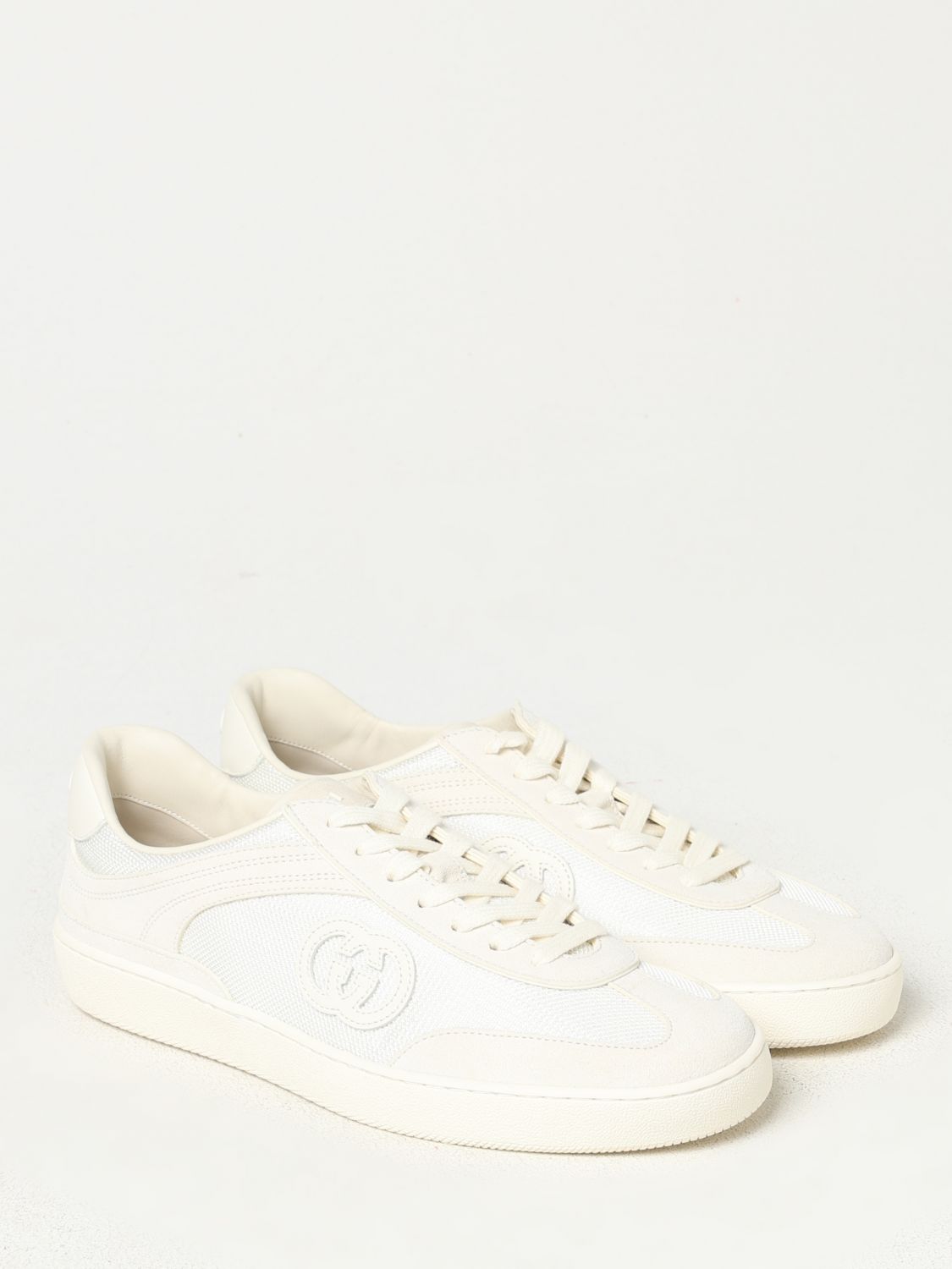 Giglio Sneakers GG Gucci in camoscio e mesh Sconti VIP