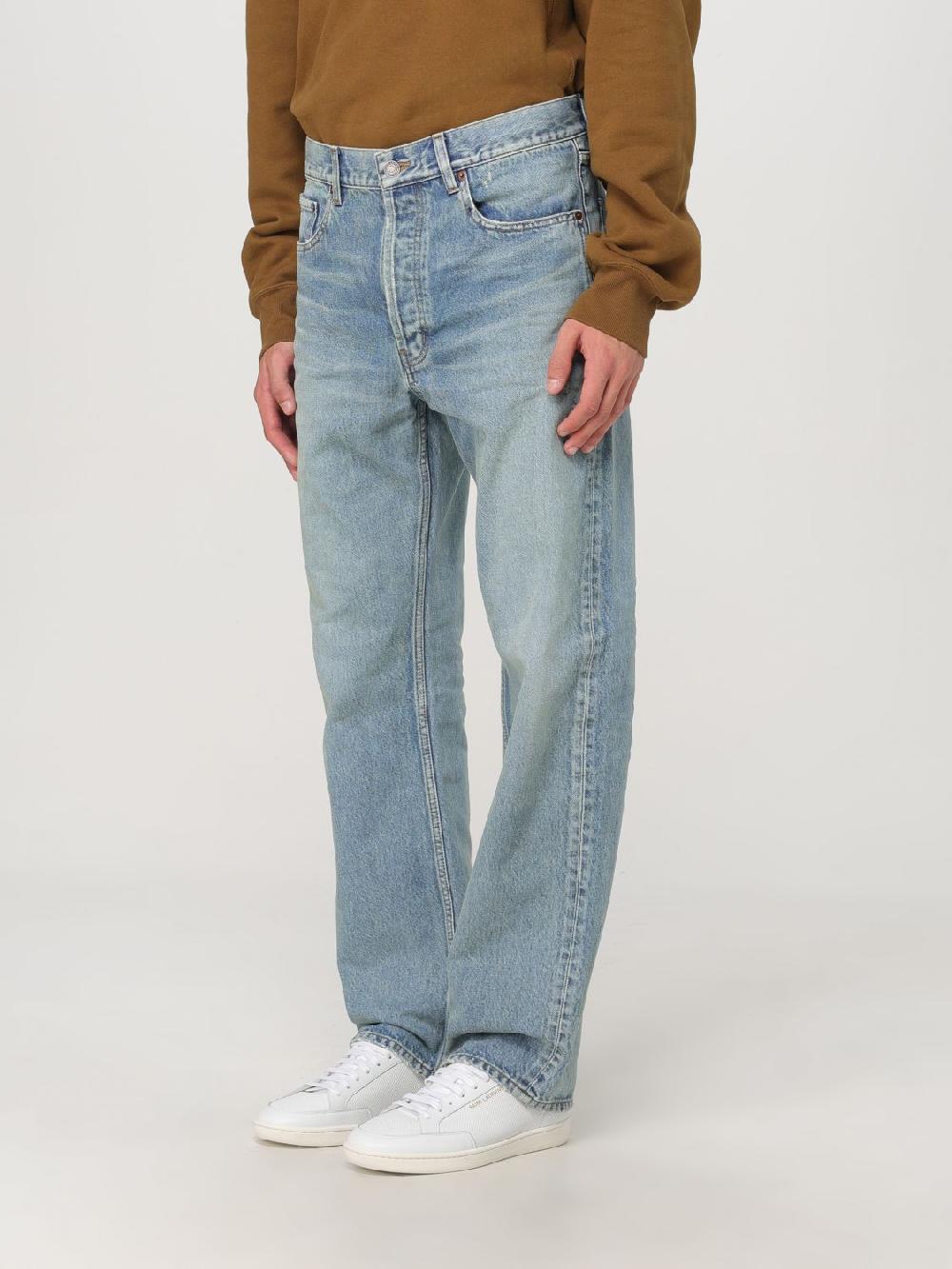 Giglio Jeans Saint Laurent in denim di cotone Super Saving Price