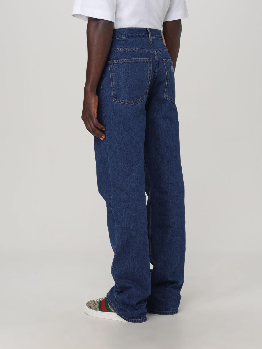 Giglio Jeans Gucci in denim di cotone Offerta speciale della fabbrica