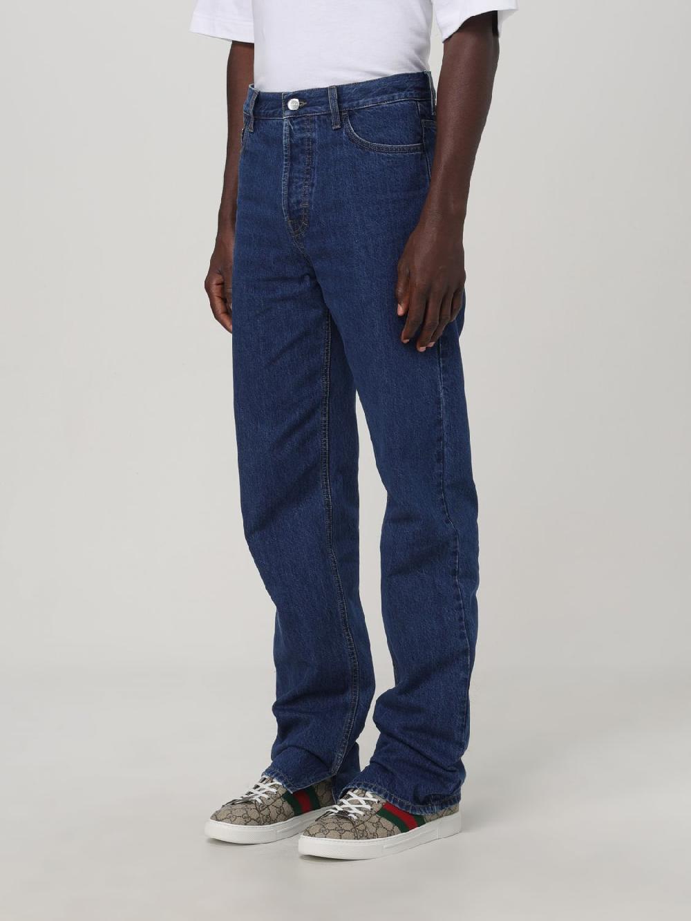 Giglio Jeans Gucci in denim di cotone Offerta speciale della fabbrica