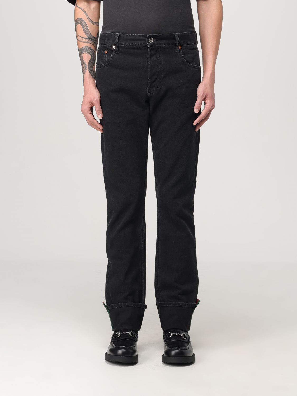 Giglio Jeans Gucci in denim di cotone In vendita