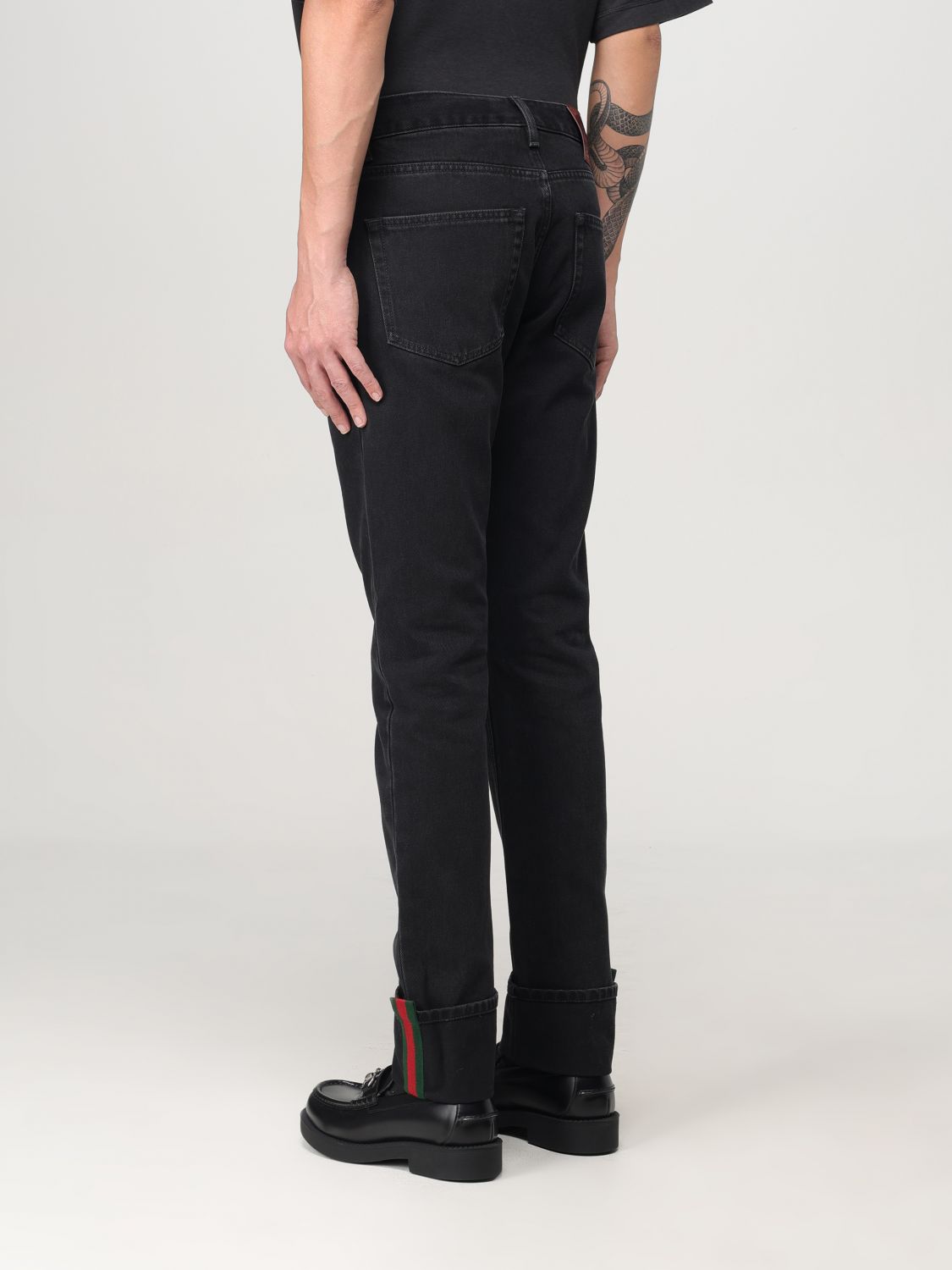 Giglio Jeans Gucci in denim di cotone In vendita
