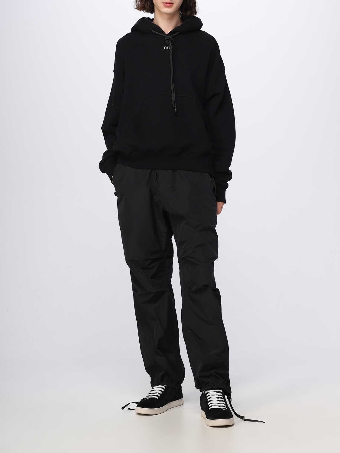 Giglio Felpa Off-white in cotone Qualità Garantita