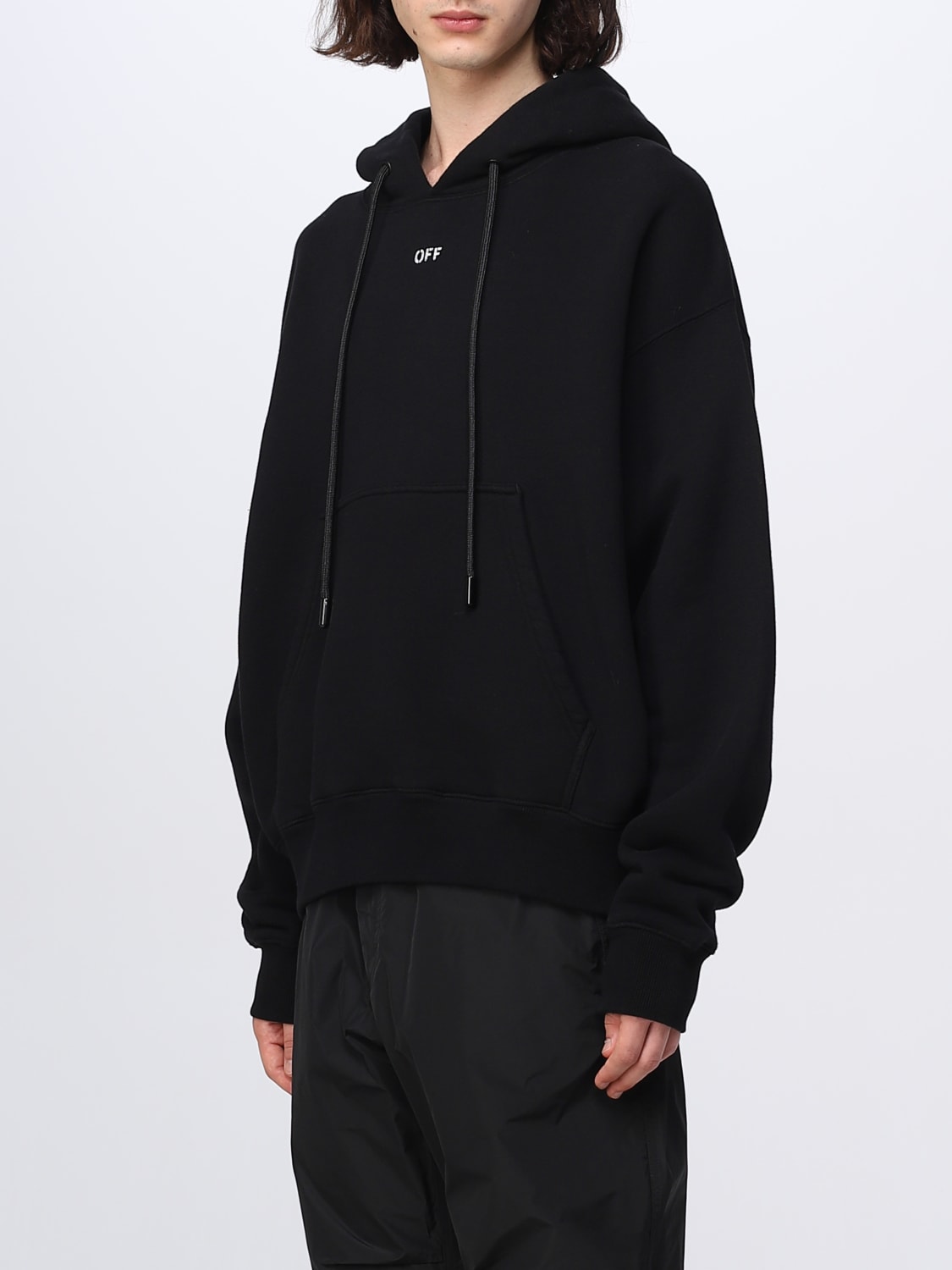 Giglio Felpa Off-white in cotone Qualità Garantita