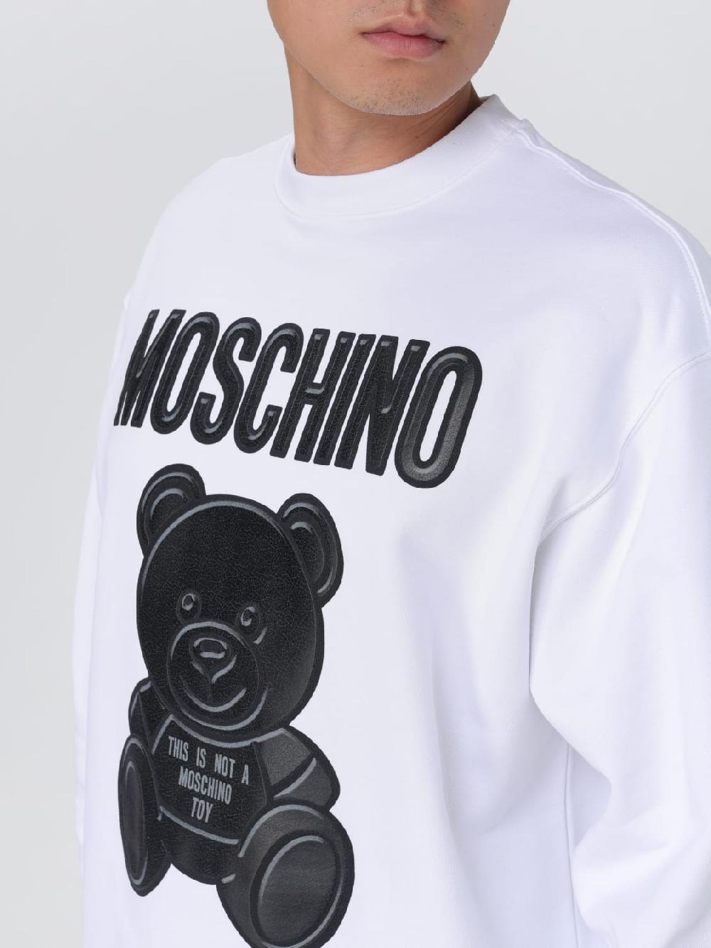 Giglio Felpa Moschino Couture in cotone stretch Negozi Online