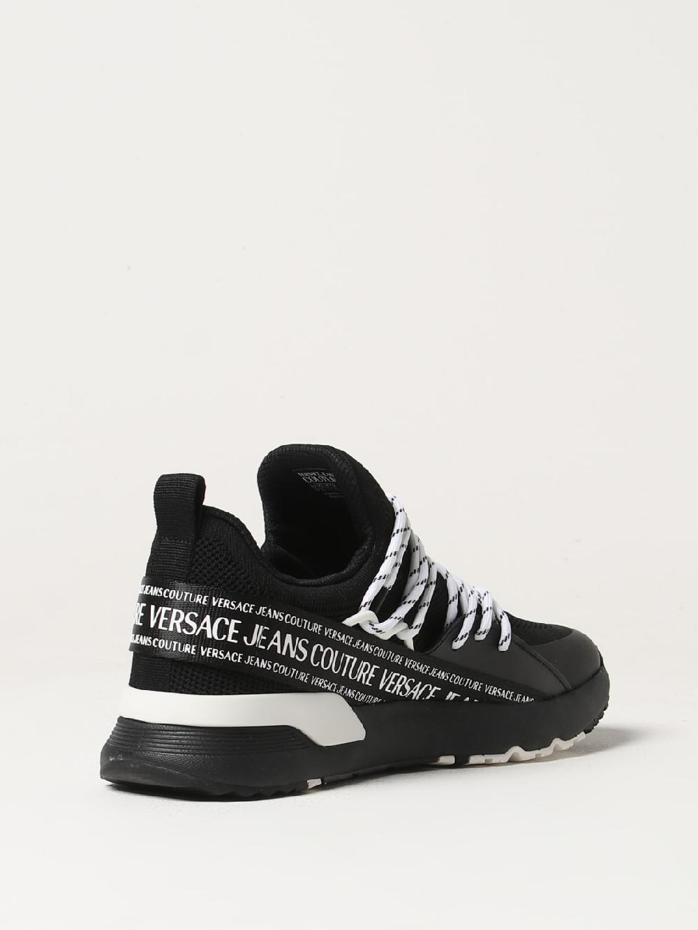 Giglio Sneakers Versace Jeans Couture in maglia con logo Sconto