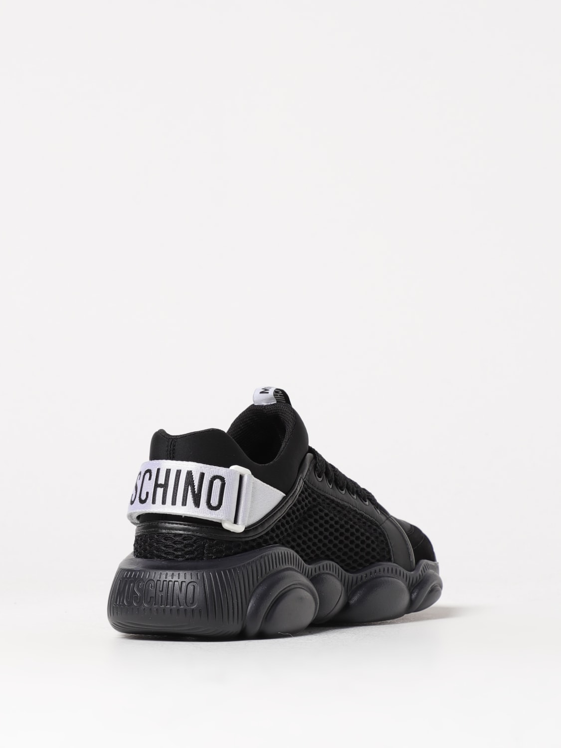 Giglio Sneakers Moschino Couture in tessuto e pelle Offerta