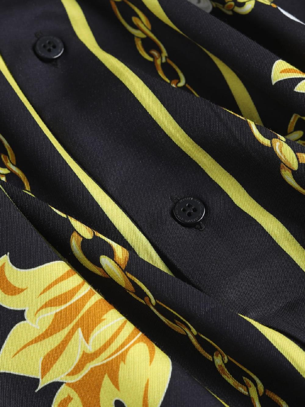 Giglio Camicia Versace Jeans Couture in viscosa Outlet