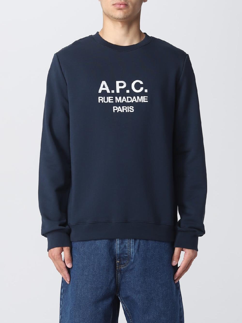 Giglio Felpa A.P.C. in cotone Vendite Flash