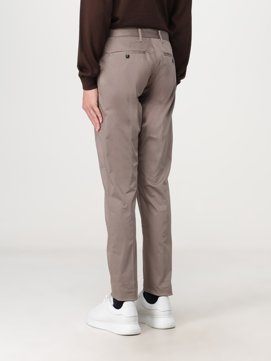 Giglio Pantalone Emporio Armani in cotone stretch Nuova