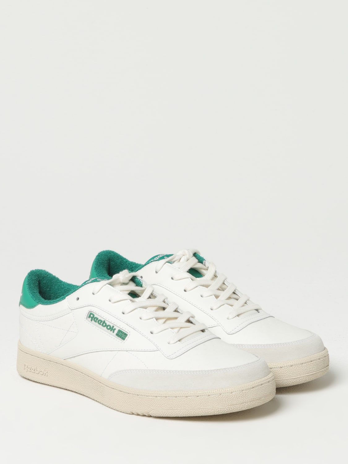 Giglio Sneakers Club C Reebok in pelle lavorata Comprare a buon mercato