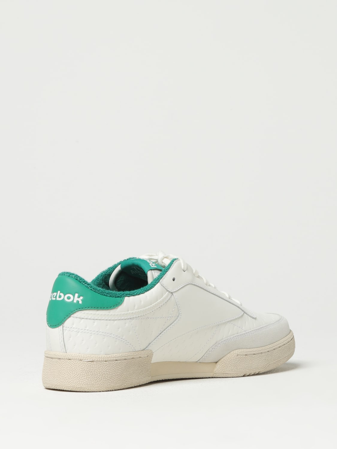 Giglio Sneakers Club C Reebok in pelle lavorata Comprare a buon mercato