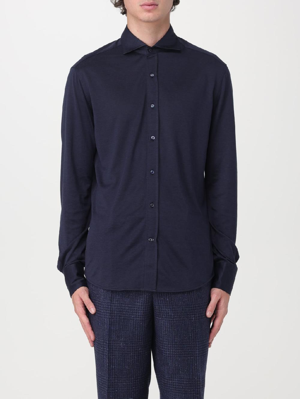 Giglio Camicia Brunello Cucinelli in jersey Vendite stagionali