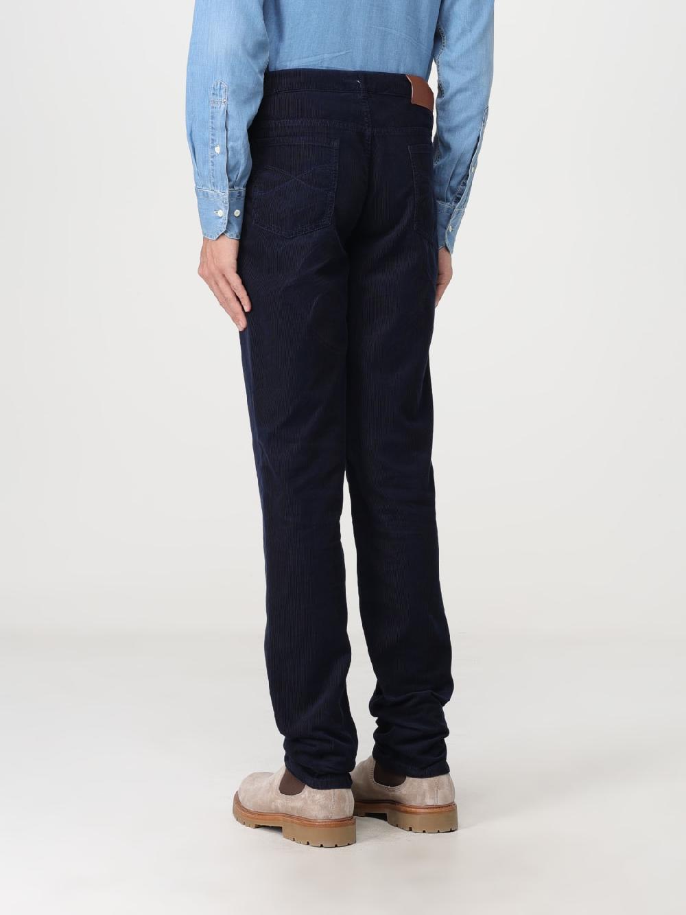 Giglio Pantalone Brunello Cucinelli in velluto a costine Offerta natalizia