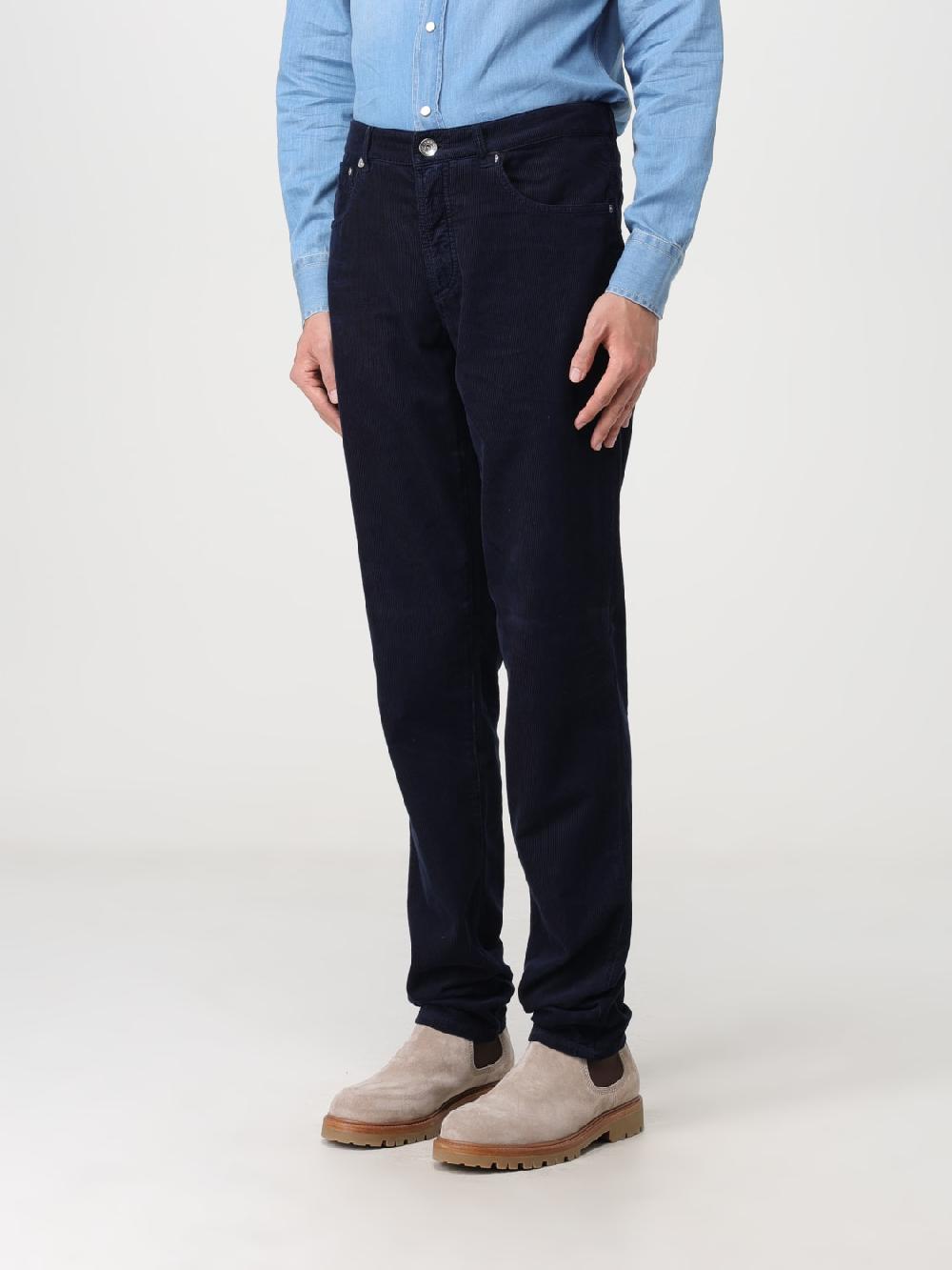 Giglio Pantalone Brunello Cucinelli in velluto a costine Offerta natalizia