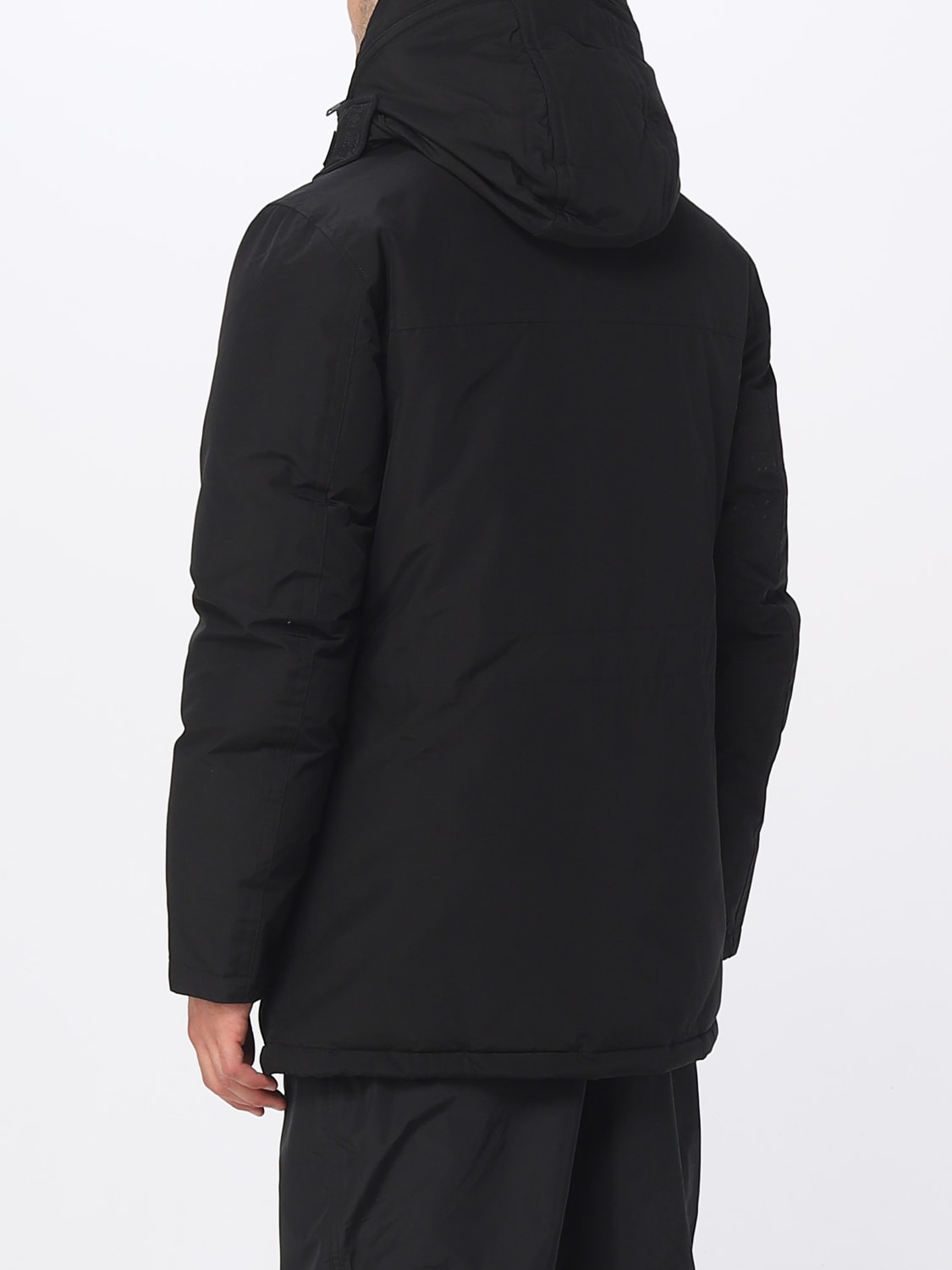 Giglio Giubbotto Woolrich in misto cotone Vendita calda