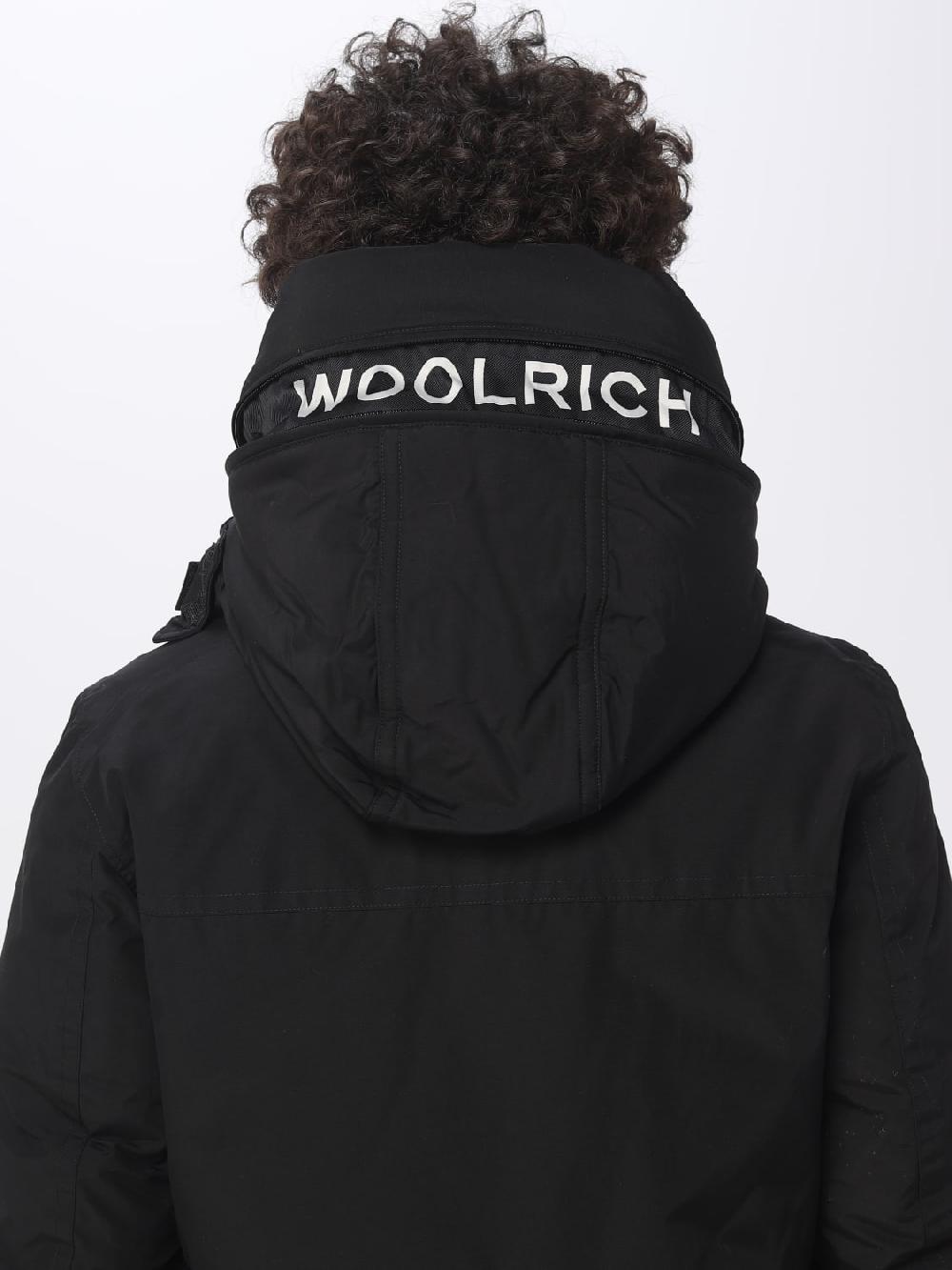 Giglio Giubbotto Woolrich in misto cotone Vendita calda