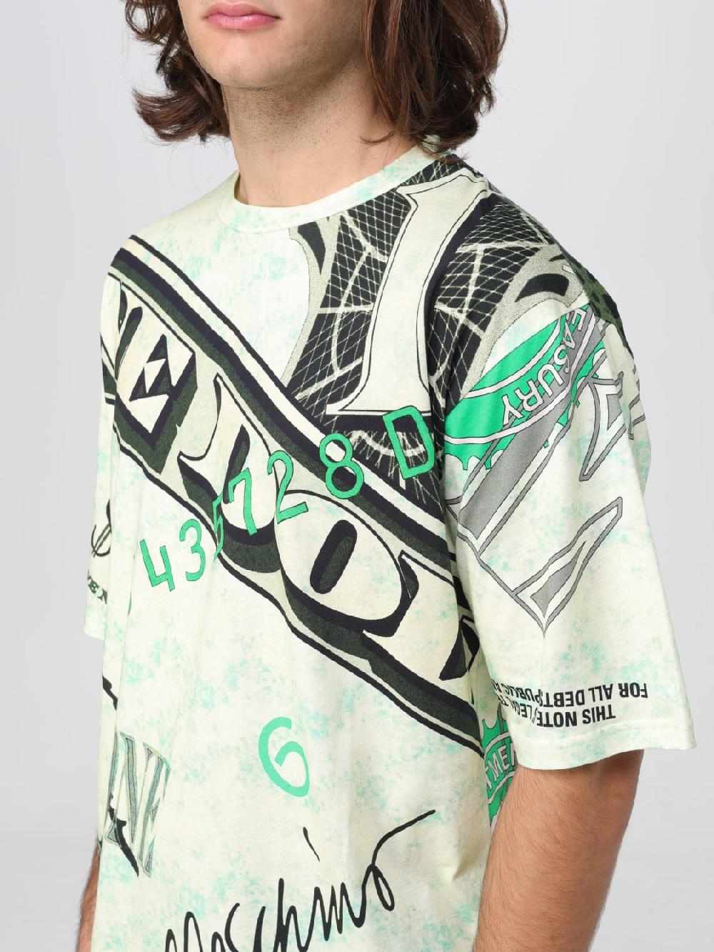 Giglio T-shirt Moschino Couture in cotone Fino al 55% di sconto