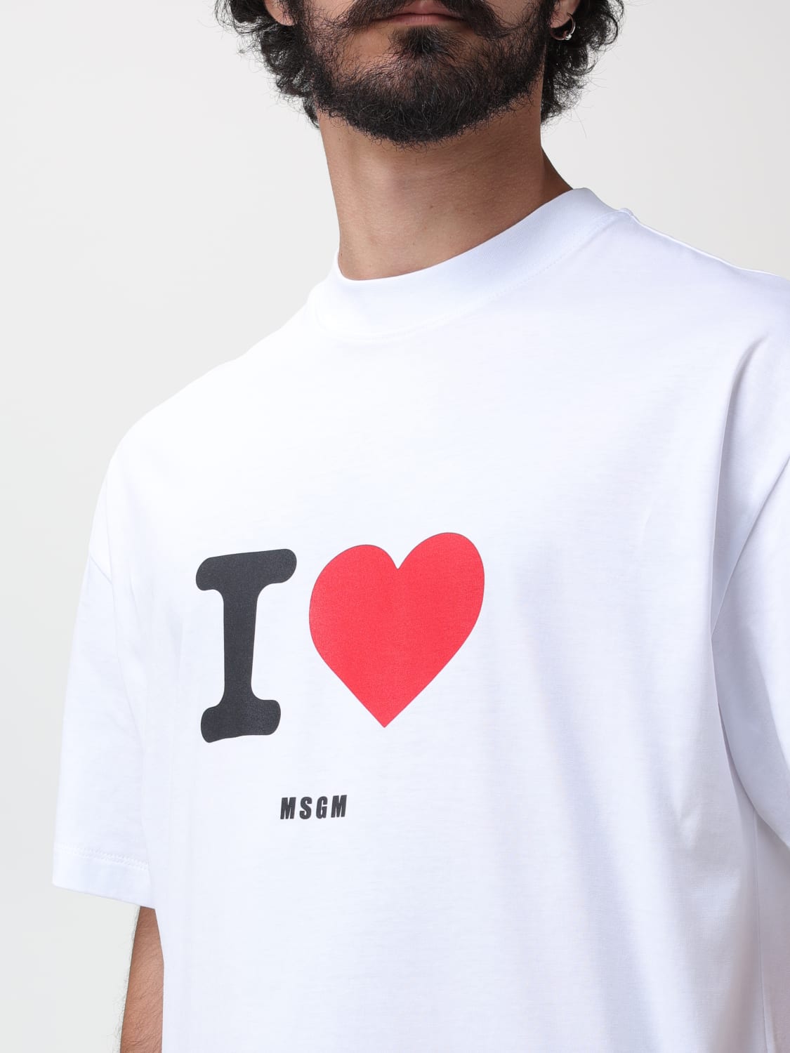 Giglio T-shirt MSGM in cotone Enormi sconti