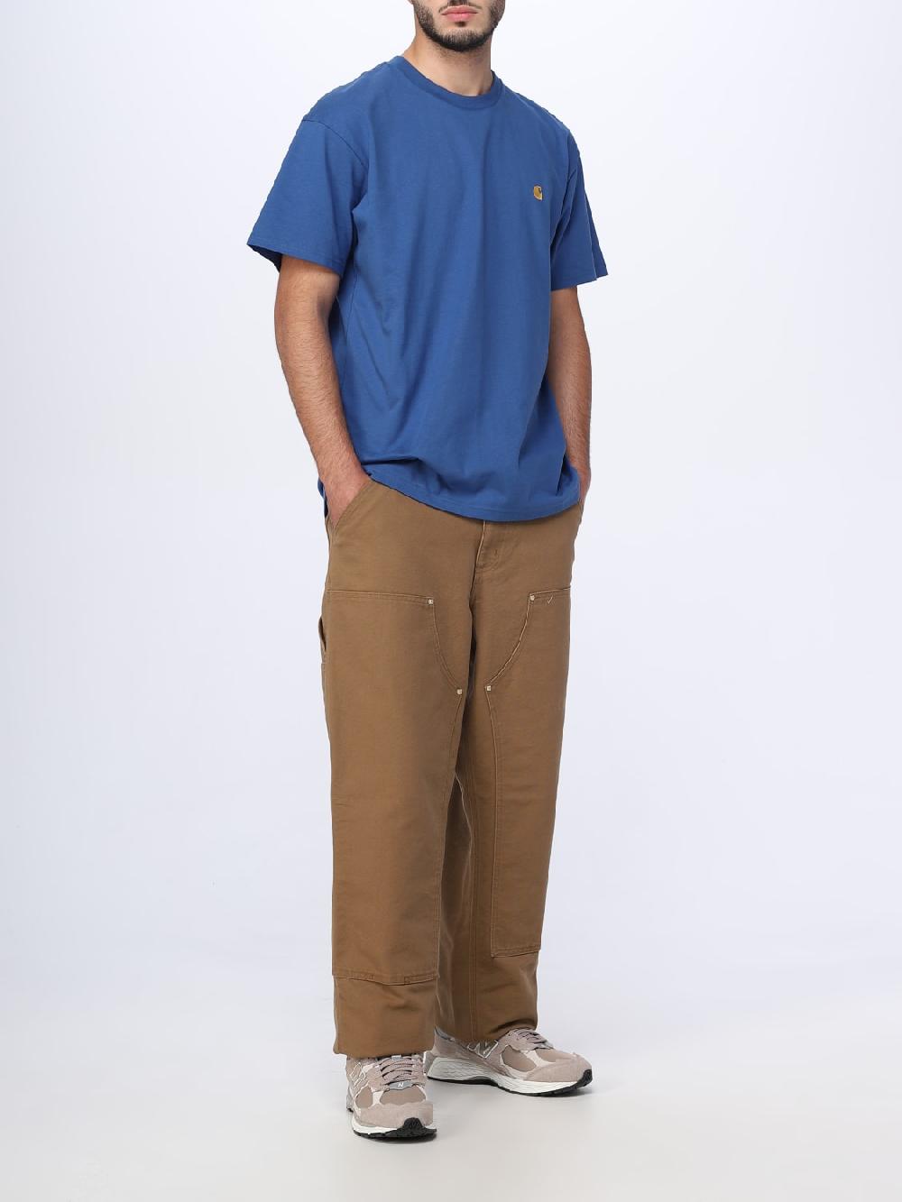 Giglio Pantalone Double Knee Carhartt Wip in cotone Trasporto libero internazionale