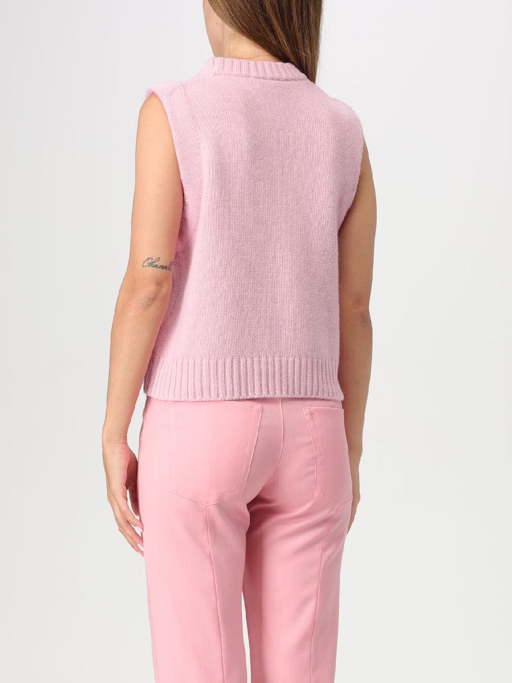 Giglio Maglia con logo metallic Ganni Moda