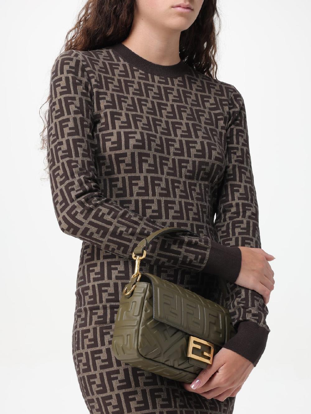 Giglio Abito FF Fendi in cotone Online Outlet