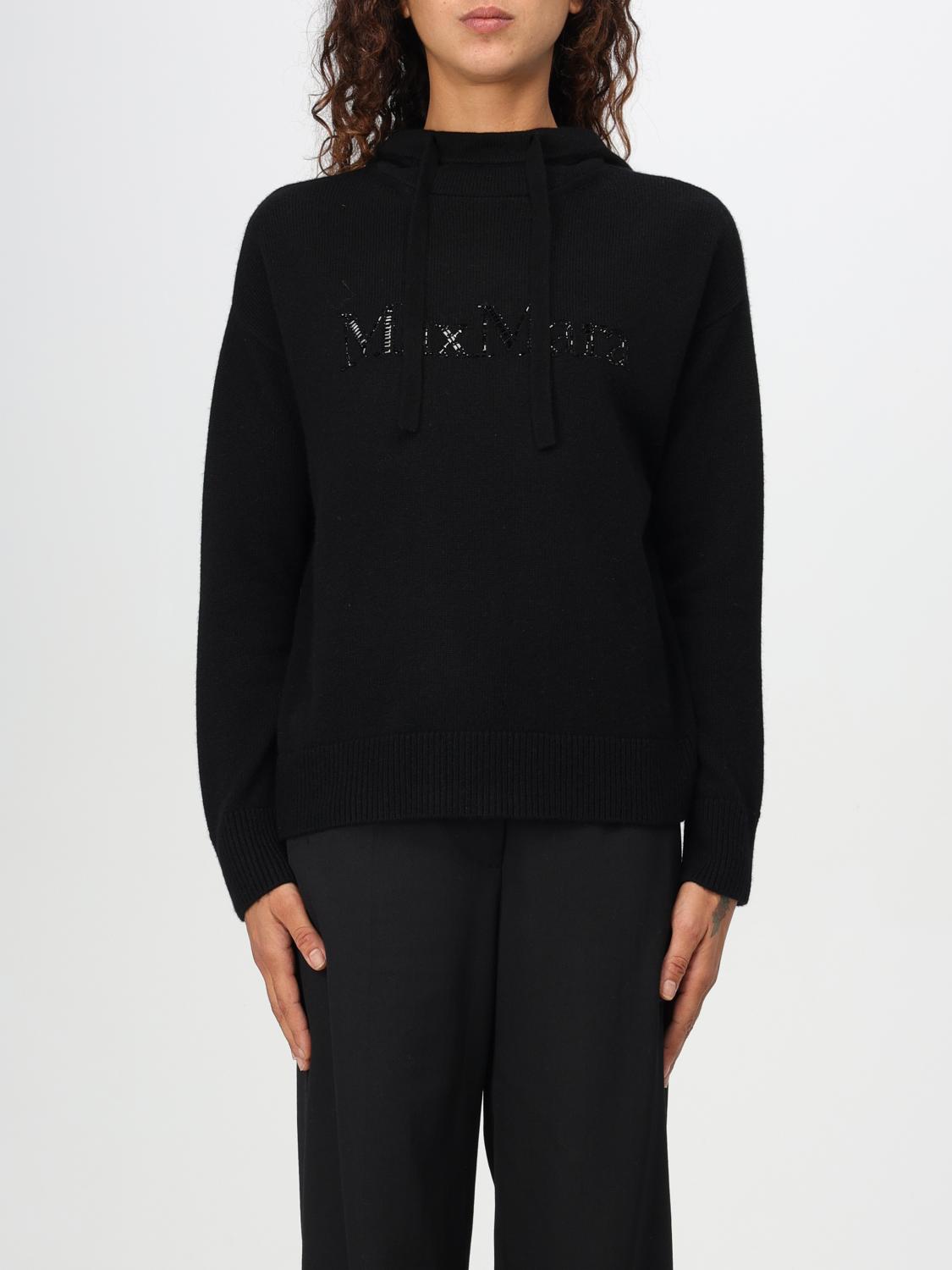Giglio Maglione 'S Max Mara in lana con logo di strass Liquidazione