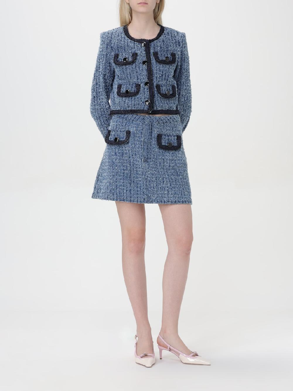 Giglio Gonna mini Self-portrait bouclé Promozione temporanea