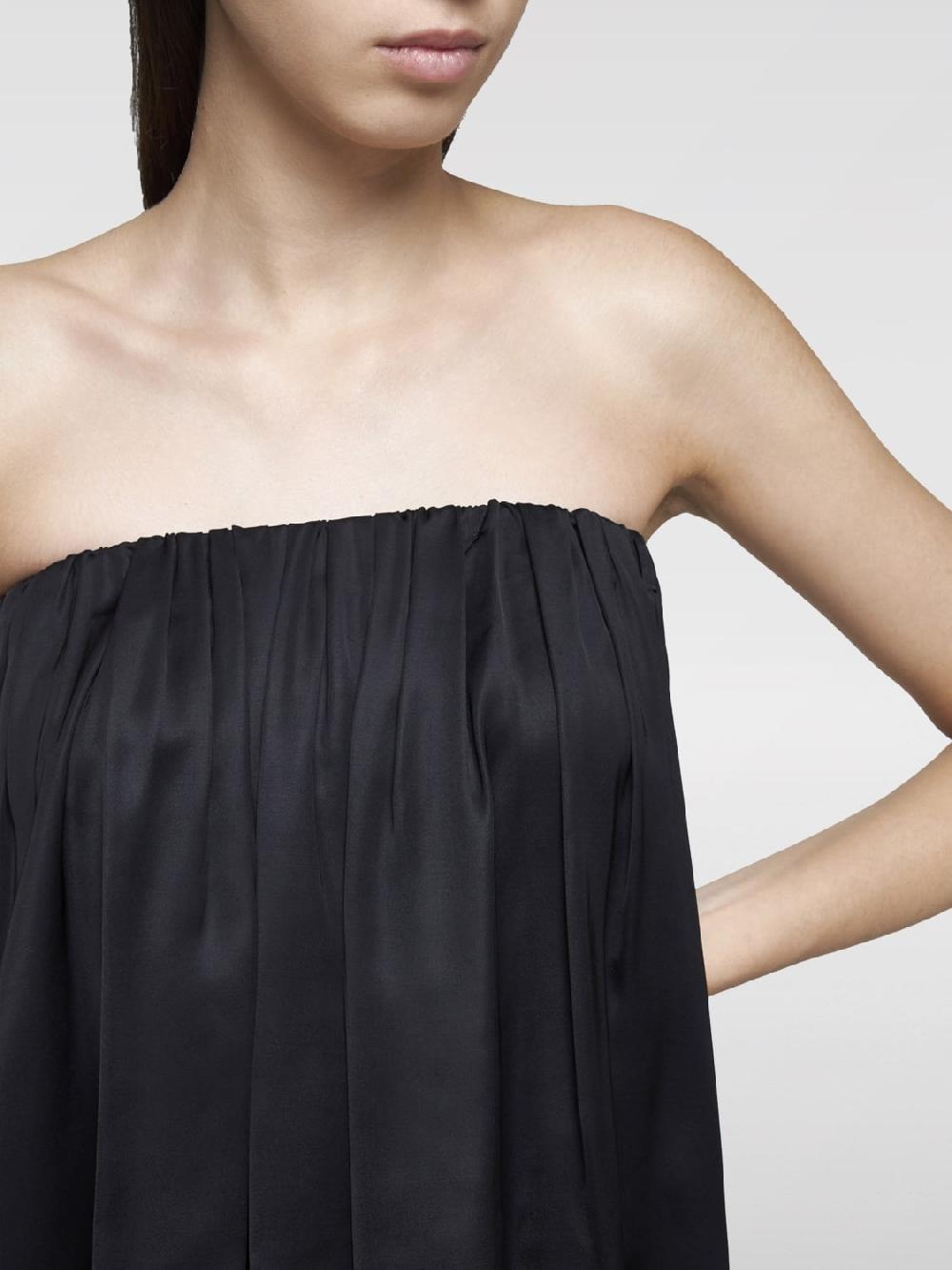 Giglio Abito corto con pieghe Mm6 Maison Margiela 50% di sconto per tempo limitato