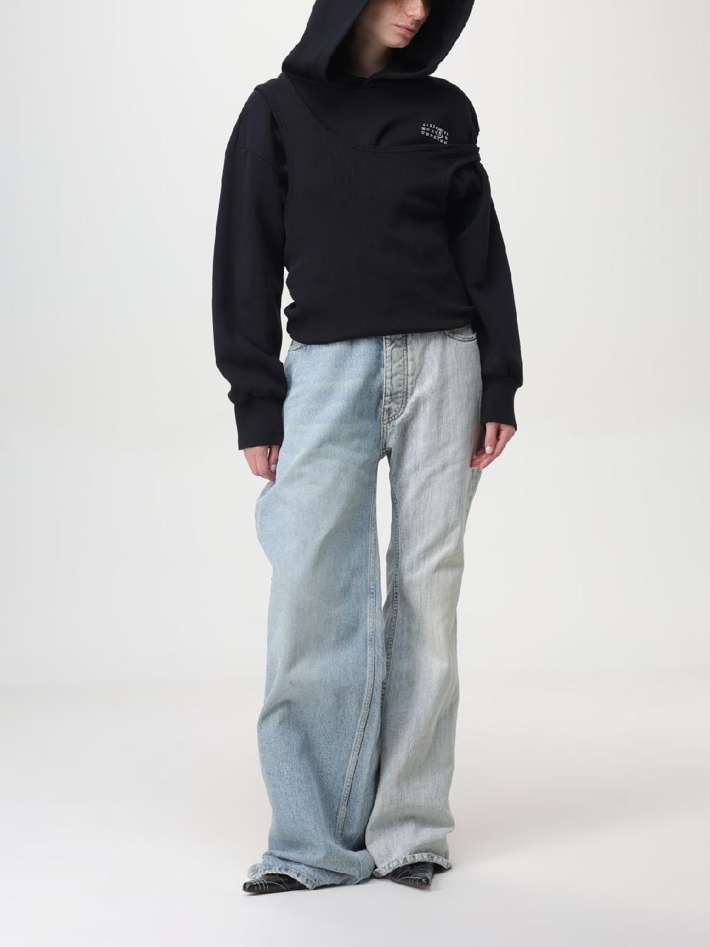 Giglio Abito MM6 Maison Margiela con felpa in cotone Italia
