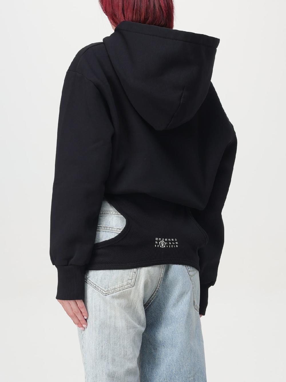 Giglio Abito MM6 Maison Margiela con felpa in cotone Italia