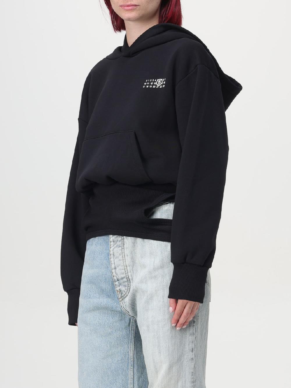 Giglio Abito MM6 Maison Margiela con felpa in cotone Italia
