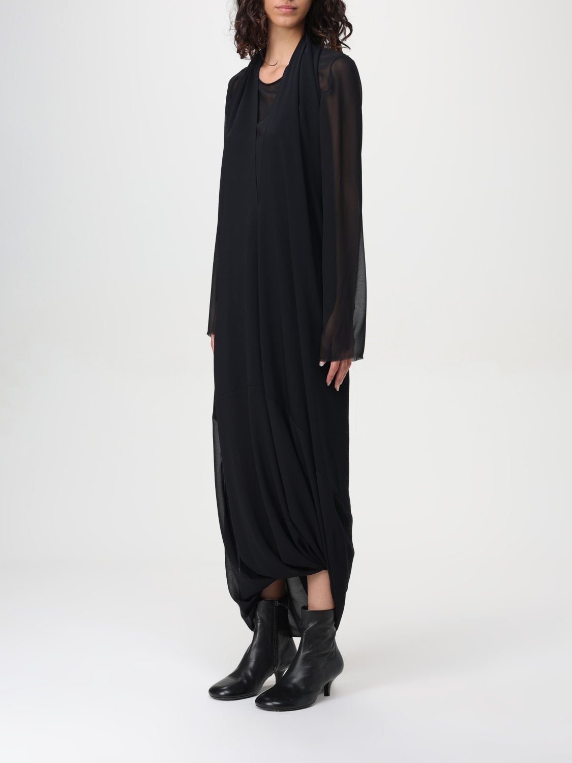 Giglio Abito drappeggiato Mm6 Maison Margiela Vendita