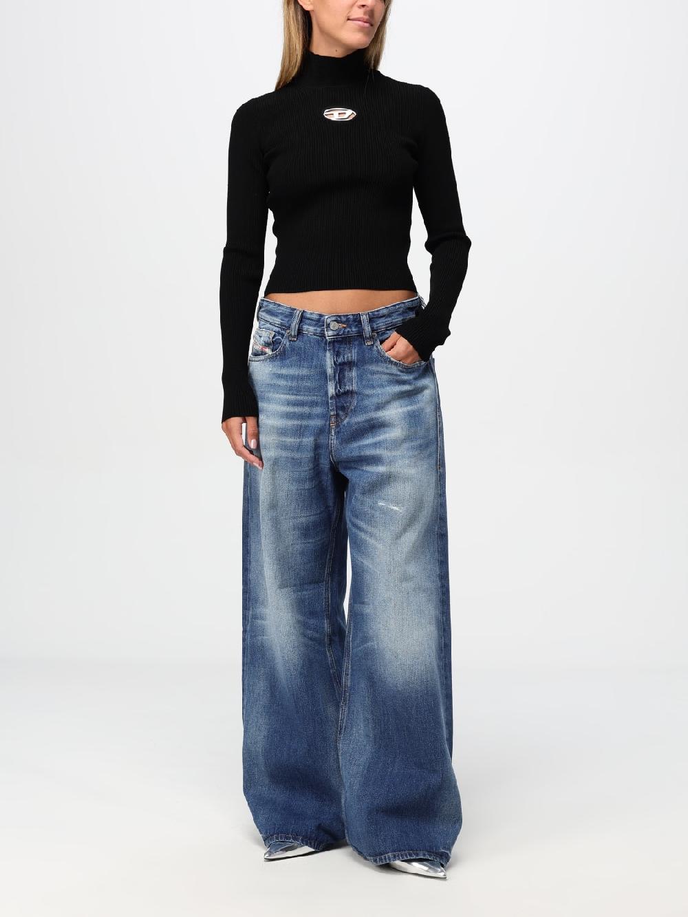 Giglio Jeans Diesel in denim di cotone Prezzo Ridotto