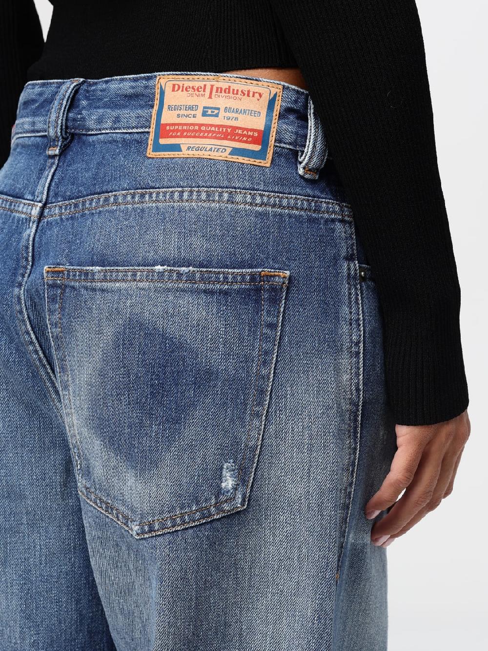 Giglio Jeans Diesel in denim di cotone Prezzo Ridotto