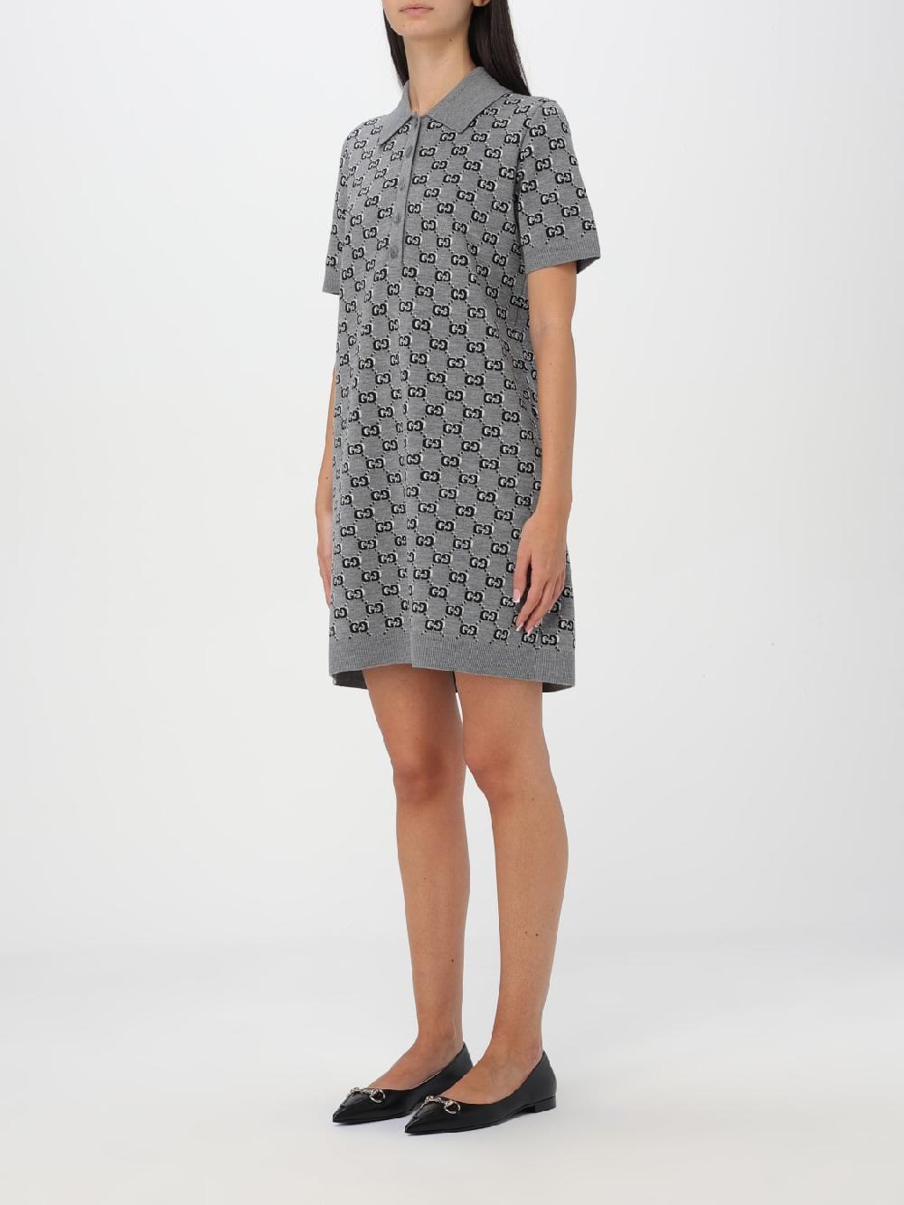 Giglio Abito Gucci in lana jacquard Saldi