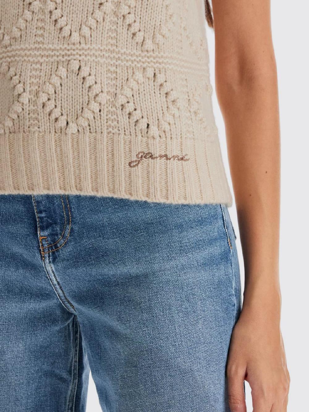 Giglio Maglia in misto lana Ganni Offerte