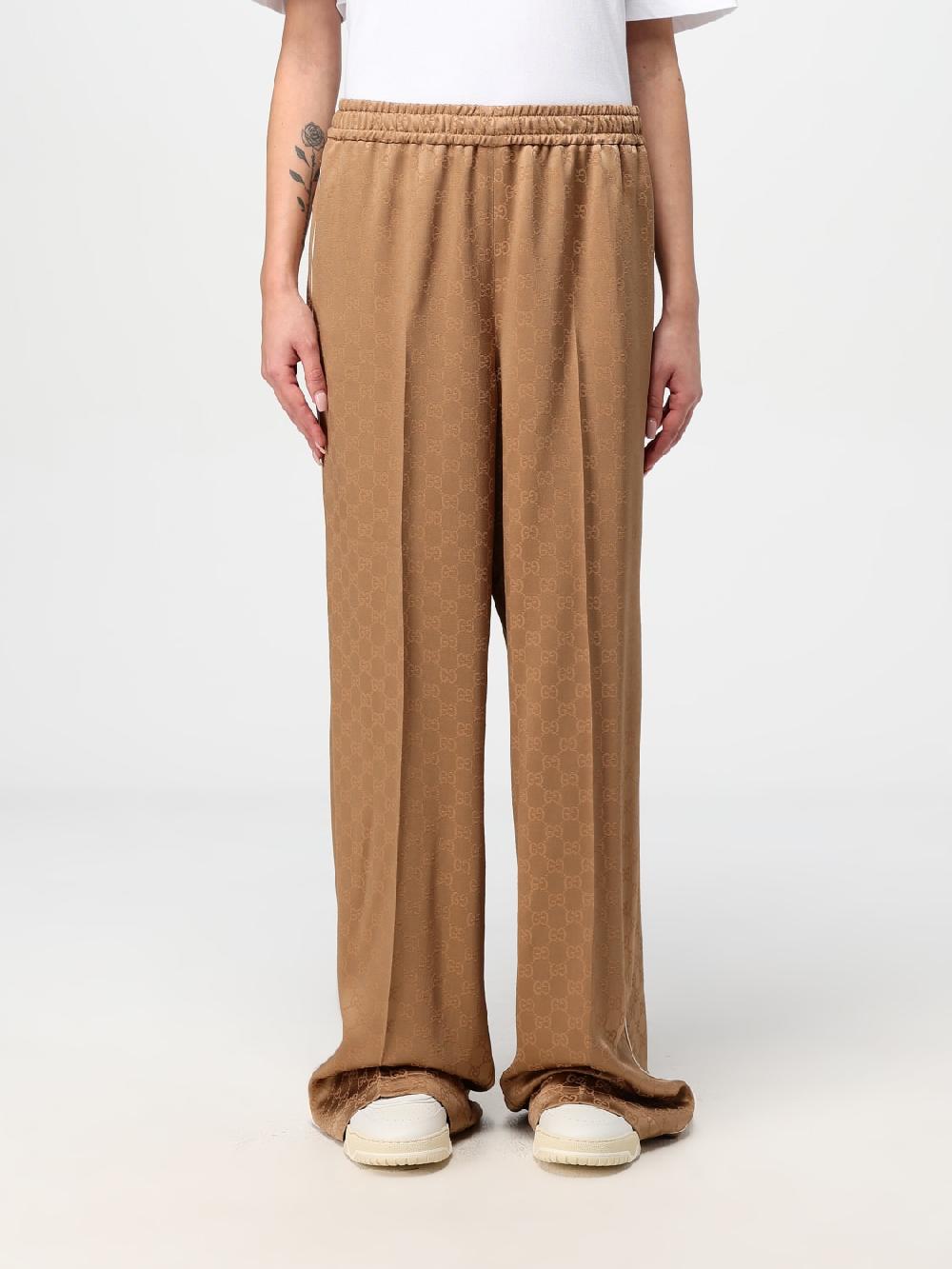 Giglio Pantalone Gucci in misto viscosa Vendite stagionali