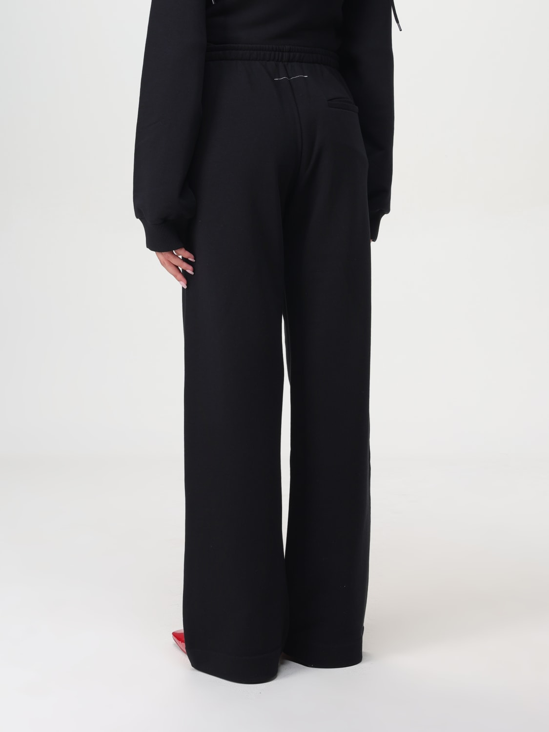 Giglio Pantalone MM6 Maison Margiela in cotone Smaltimento dello stoccaggio