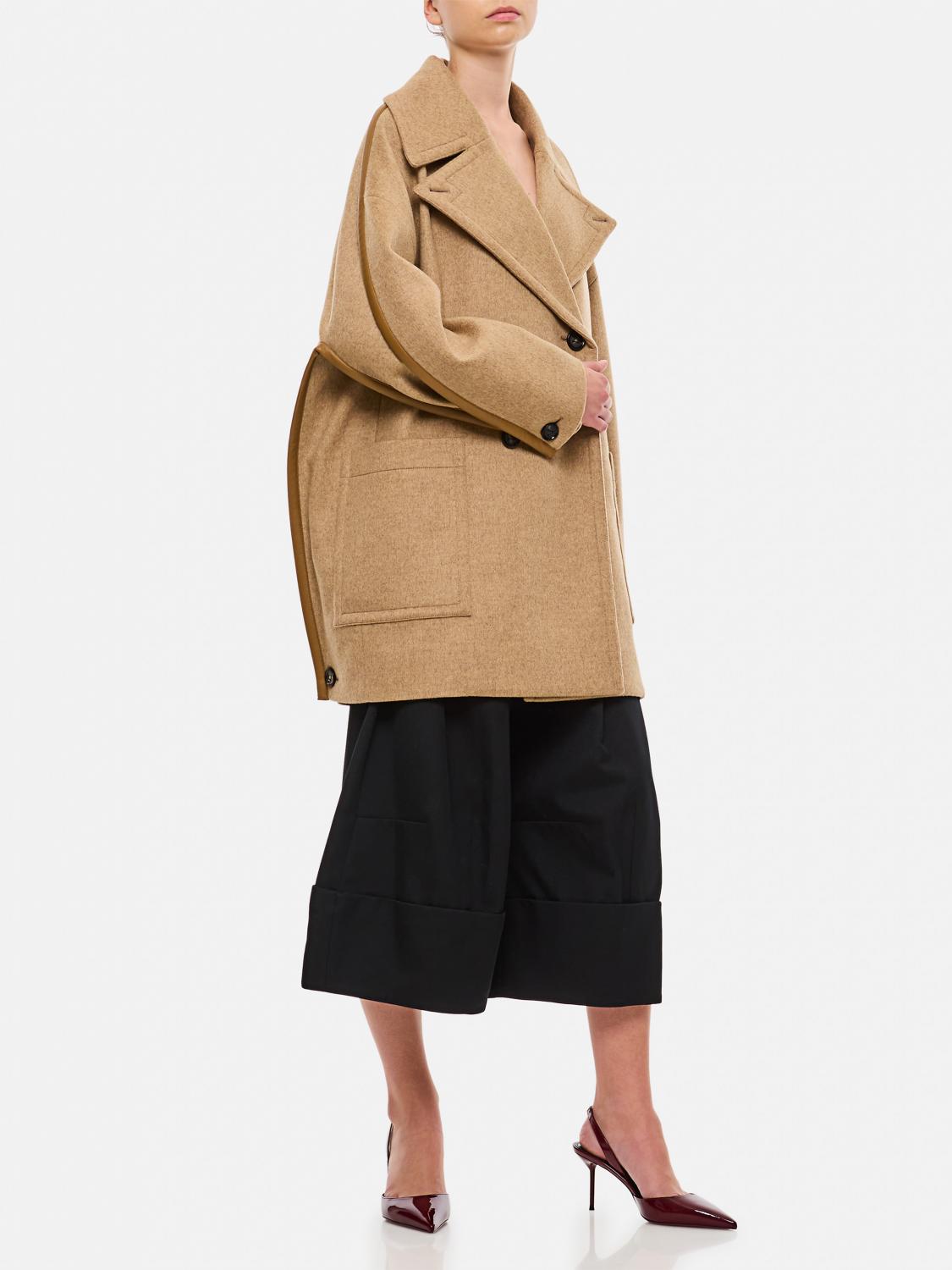 Giglio Cappotto doppiopetto Bottega Veneta in lana Offerta temporanea