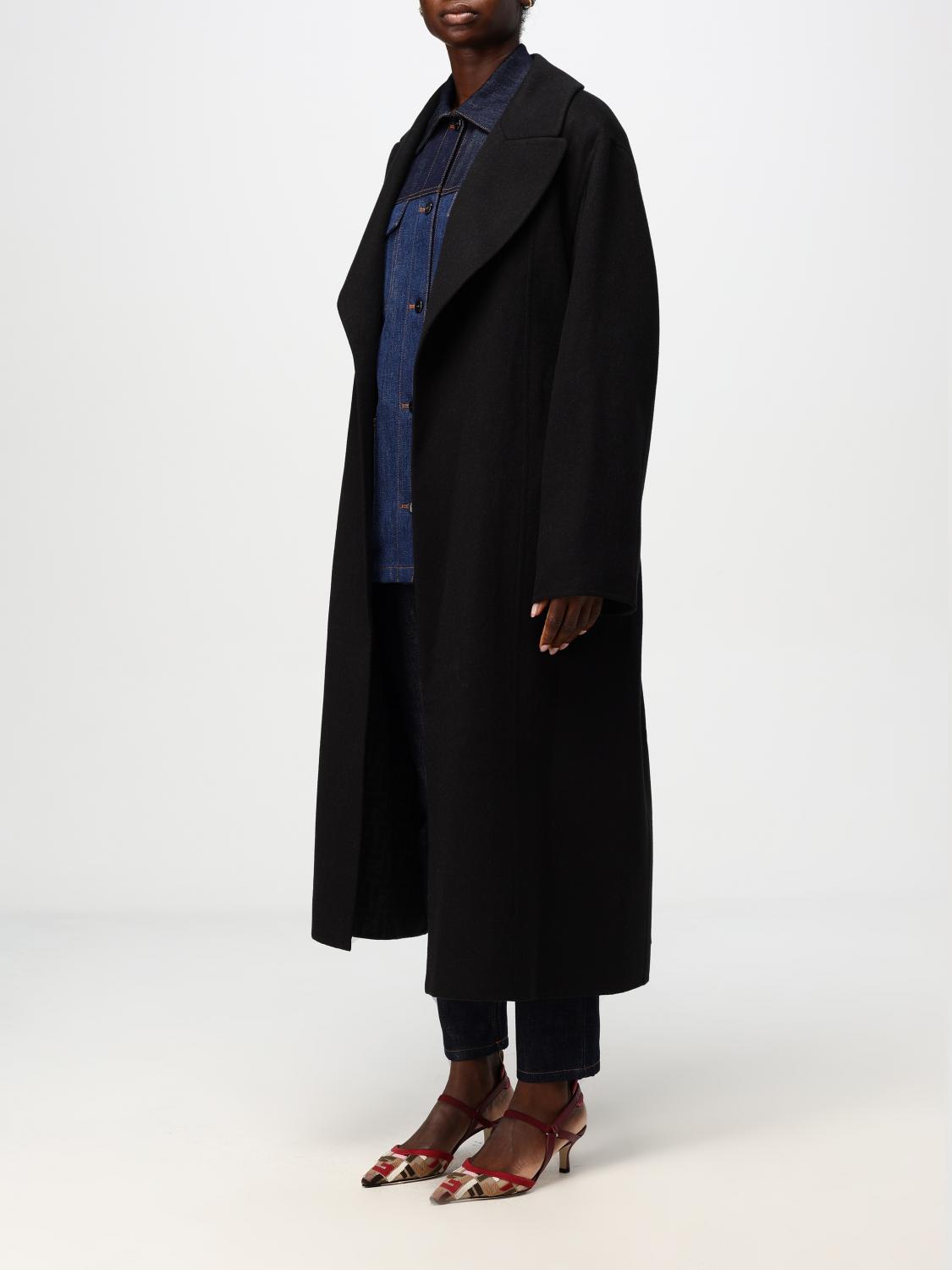 Giglio Cappotto Fendi in lana vergine Liquidazione