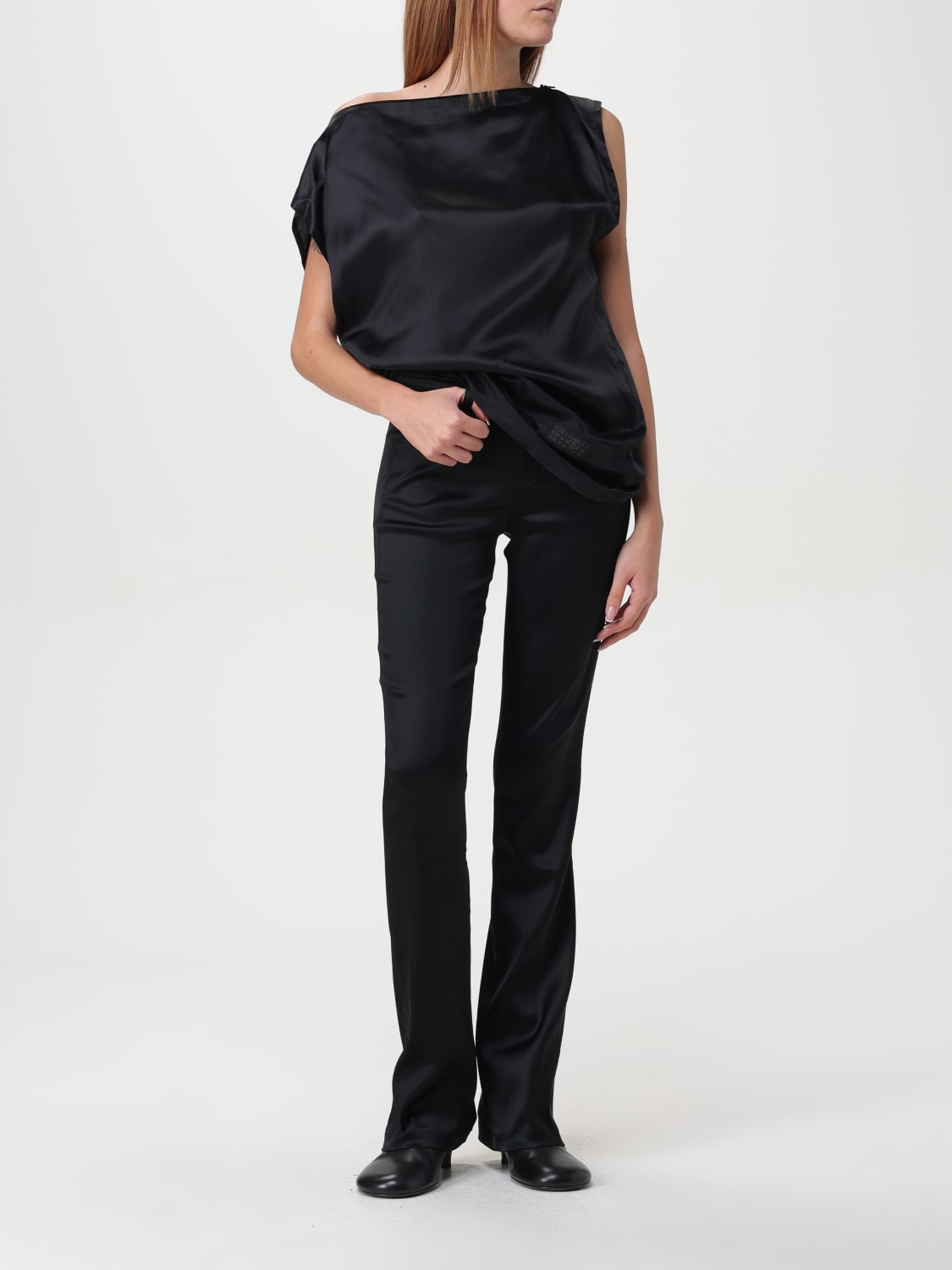 Giglio Blusa MM6 Maison Margiela in viscosa Rilascio limitato