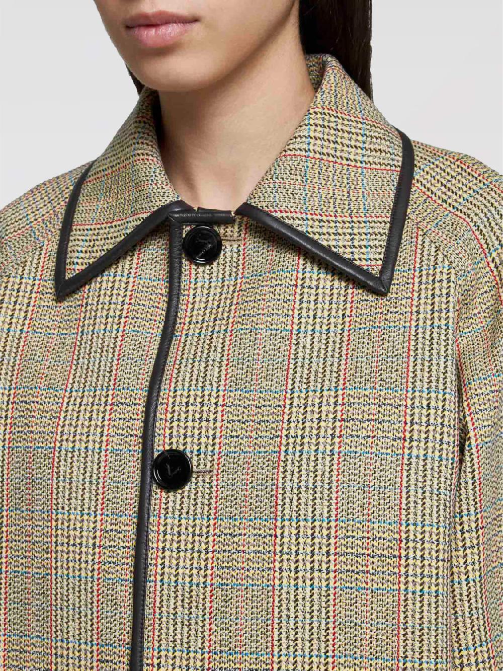 Giglio Cappotto in misto lana Bottega Veneta Sostegno trimestrale
